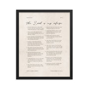 Psalm 91 KJV Entire Chapter On Beige  