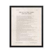 Psalm 37 Entire Chapter On Beige  