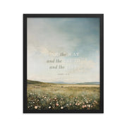John 14:6 Meadow Scenery With Light Or Dark Text  