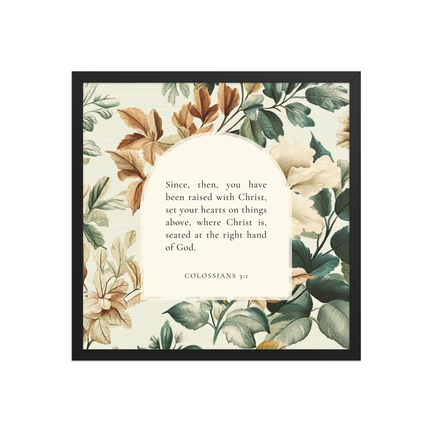 Colossians 3:1 Botanical Background  