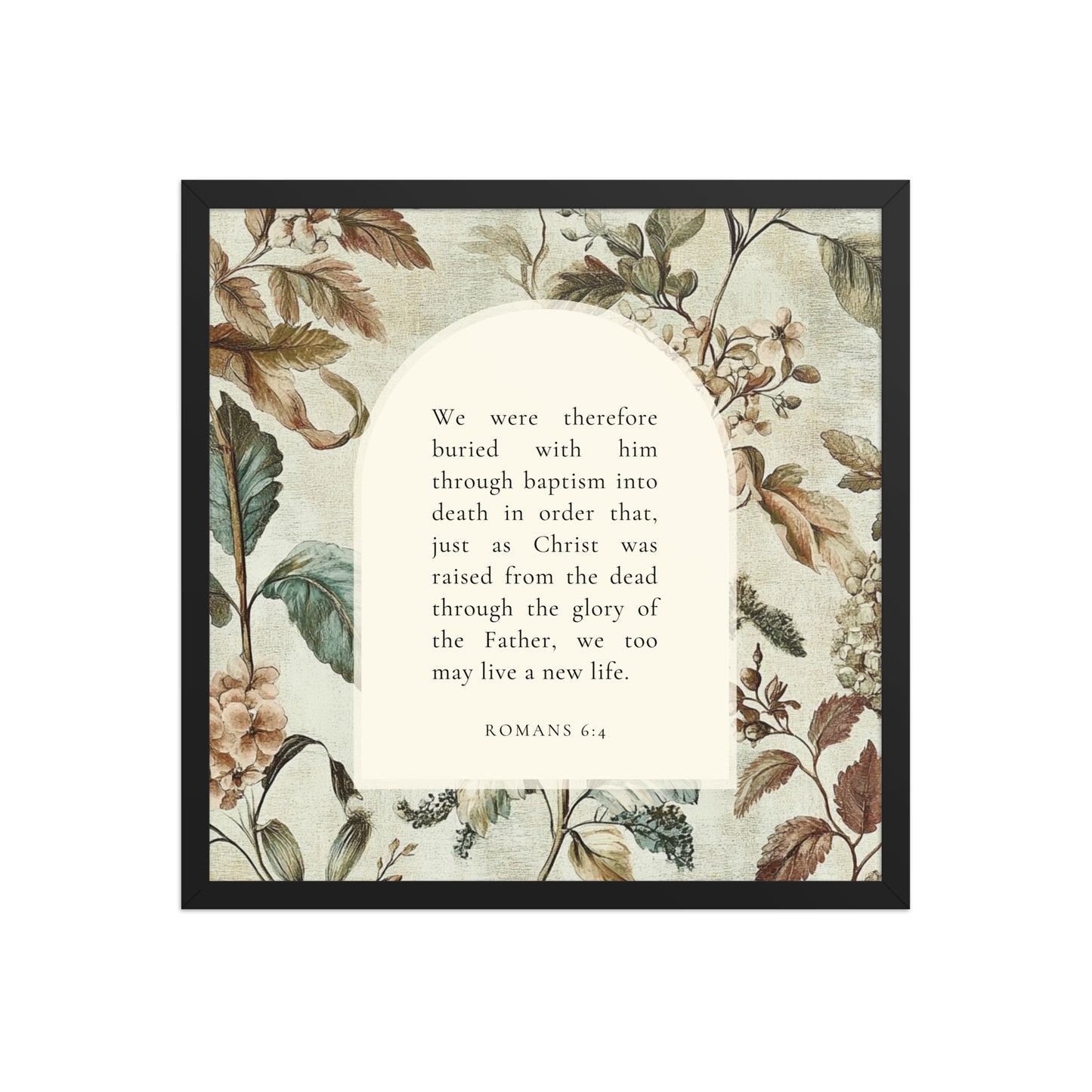Romans 6:4 Botanical Background  