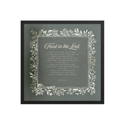 "Commit Your Way" – Psalm 37:3-6 Framed Christian Wall Art    Black / 10″×10″-Black / 12″×12″-Black / 14″×14″-Black / 16″×16″-Black / 18″×18″ 