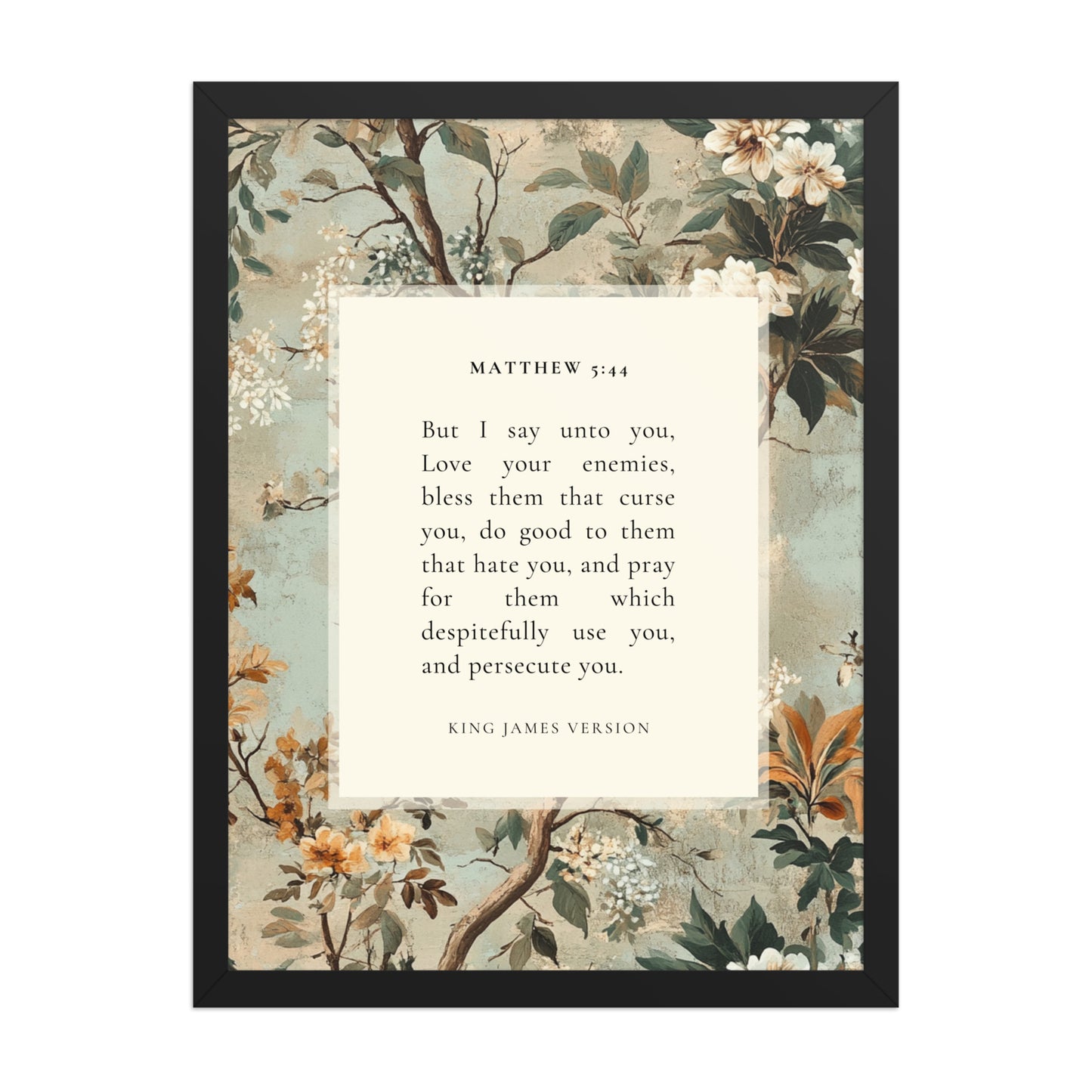 Matthew 5:44 Botanical Background  