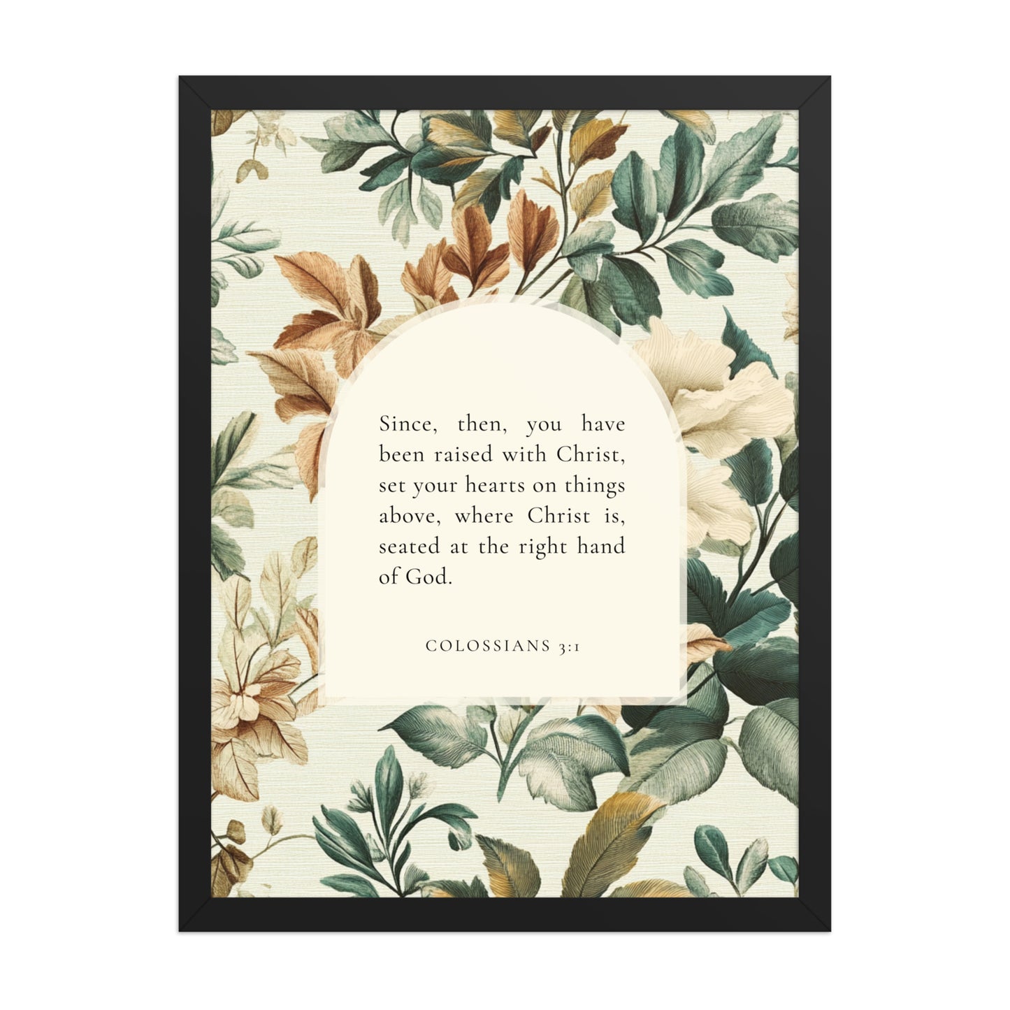 Colossians 3:1 Botanical Background  