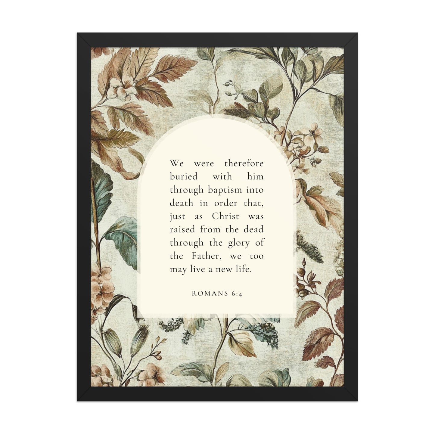 Romans 6:4 Botanical Background  