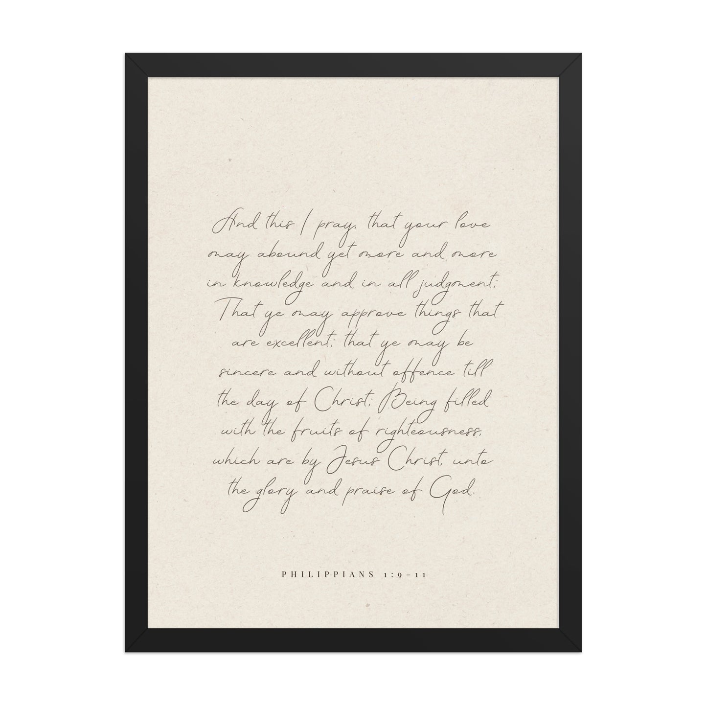 “Abound in Love” – Philippians 1:9–11 KJV Scripture Wall Art    Unframed Matte Paper / 8″×10″ / Eggshell-Unframed Matte Paper / 8″×10″ / Blue Green-Unframed Matte Paper / 8″×10″ / Red Clay-Unframed Matte Paper / 11″×14″ / Eggshell-Unframed Matte Paper / 11″×14″ / Blue Green-Unframed Matte Paper / 11″×14″ / Red Clay-Unframed Matte Paper / 12″×16″ / Eggshell-Unframed Matte Paper / 12″×16″ / Blue Green-Unframed Matte Paper / 12″×16″ / Red Clay-Unframed Matte Paper / 12″×18″ / Eggshell 