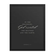 Genesis 1:1 Black Or White  