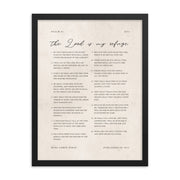 Psalm 91 KJV Entire Chapter On Beige  
