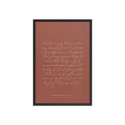 “Abound in Love” – Philippians 1:9–11 KJV Scripture Wall Art