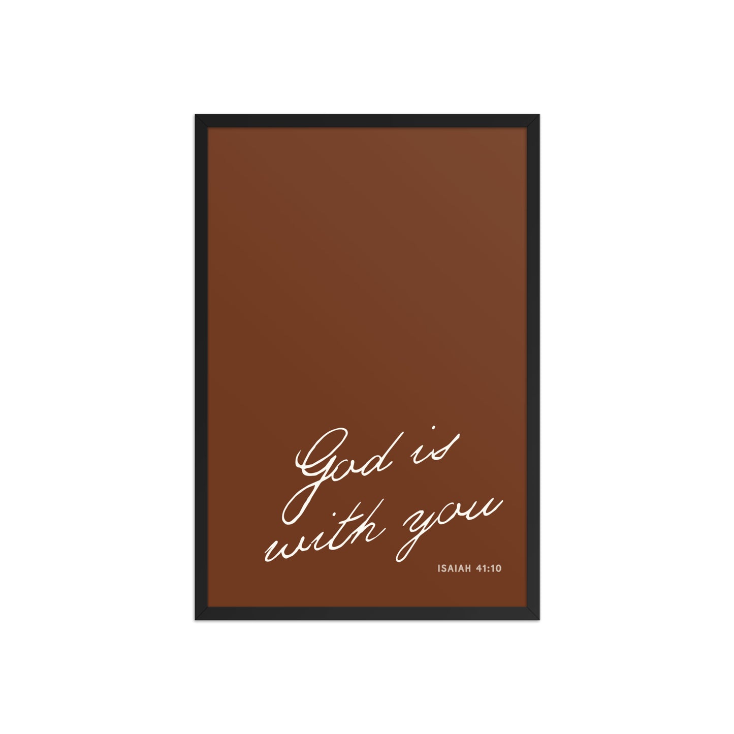 "Do Not Fear" Isaiah 41:10 Art | 3 Color Options