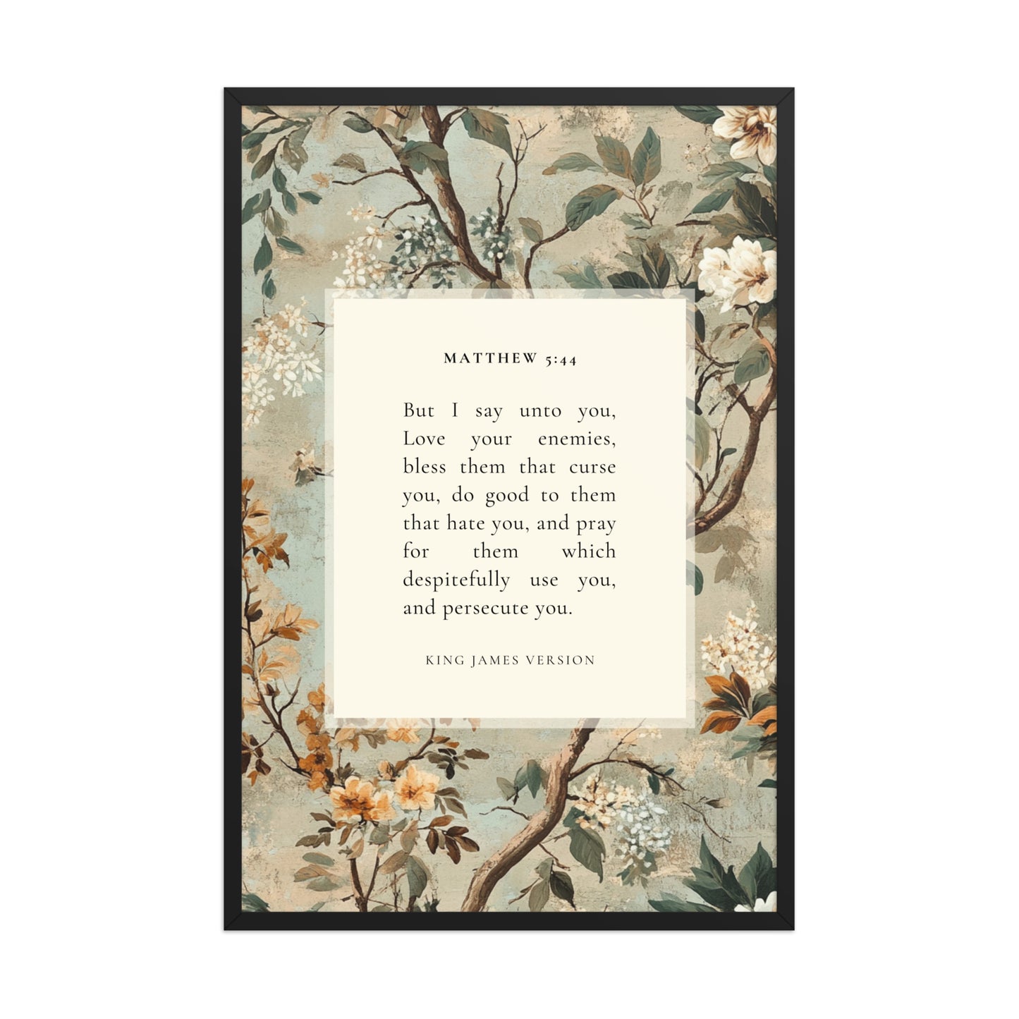 Matthew 5:44 Botanical Background  