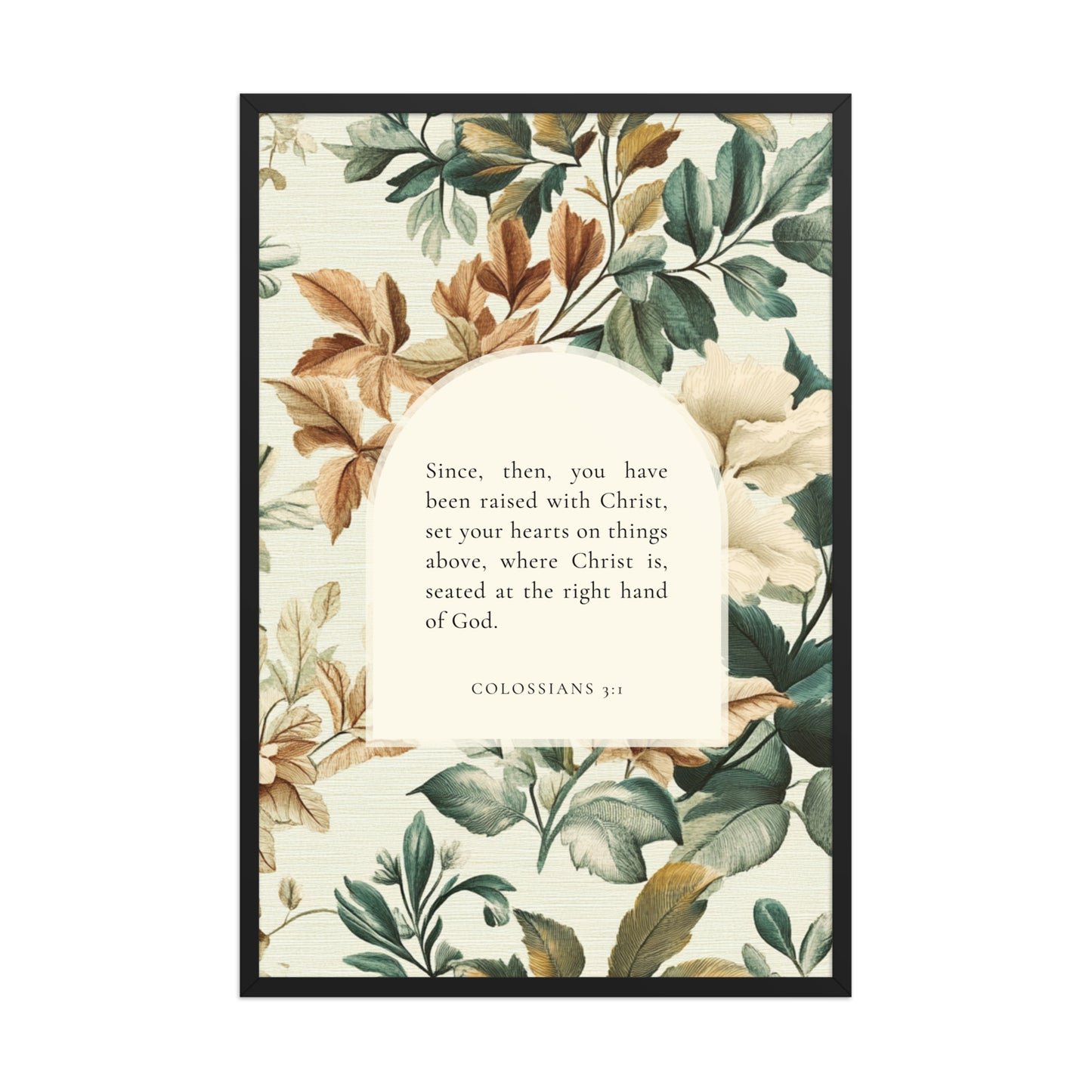 Colossians 3:1 Botanical Background  