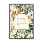 Colossians 3:1 Botanical Background  