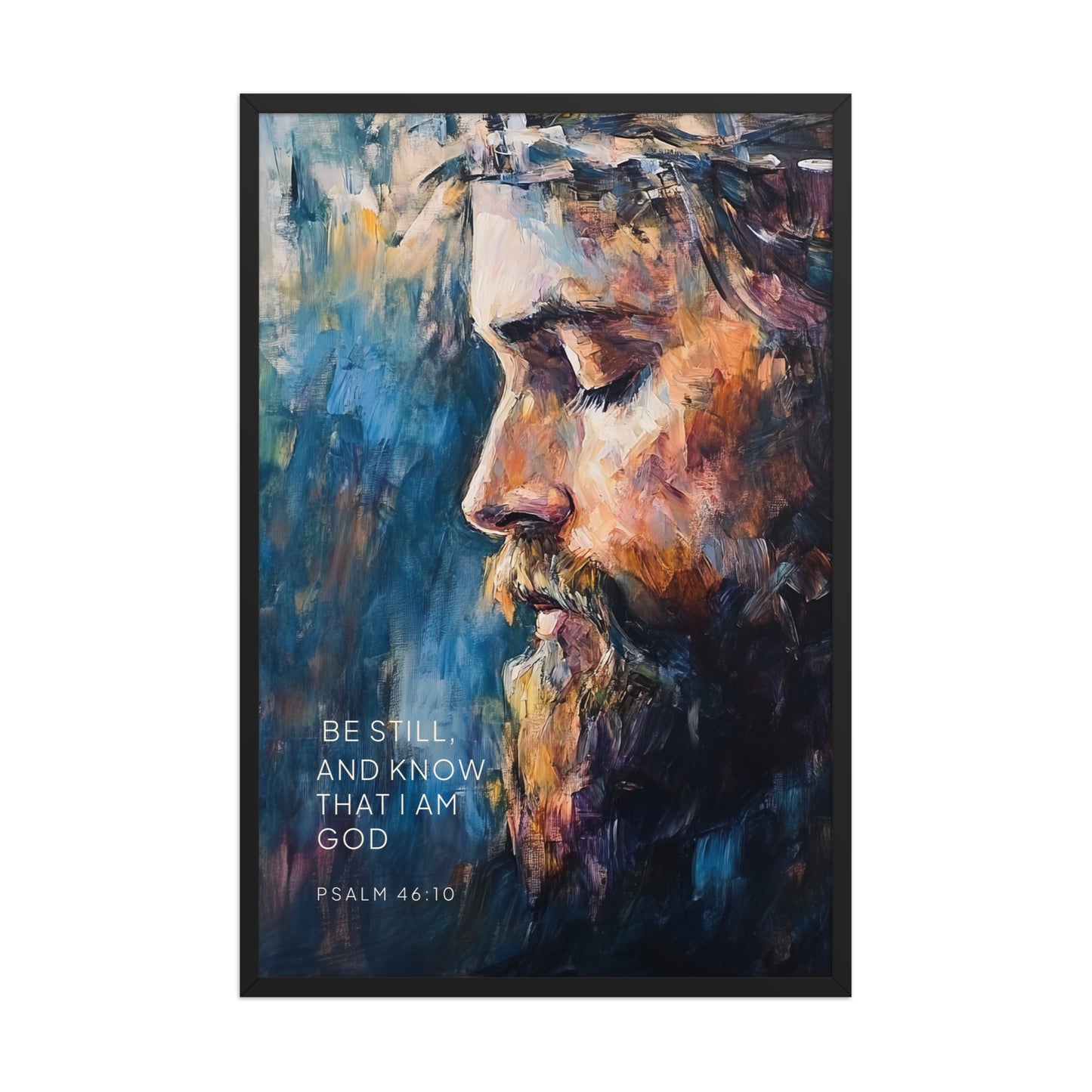 Psalm 46:10 - Know That I Am God - Bible Verse Wall Art    Unframed Matte Paper / 8″×10″-Unframed Matte Paper / 10″×10″-Unframed Matte Paper / 11″×14″-Unframed Matte Paper / 12″×12″-Unframed Matte Paper / 12″×16″-Unframed Matte Paper / 12″×18″-Unframed Matte Paper / 14″×14″-Unframed Matte Paper / 16″×16″-Unframed Matte Paper / 16″×20″-Unframed Matte Paper / 18″×18″ 