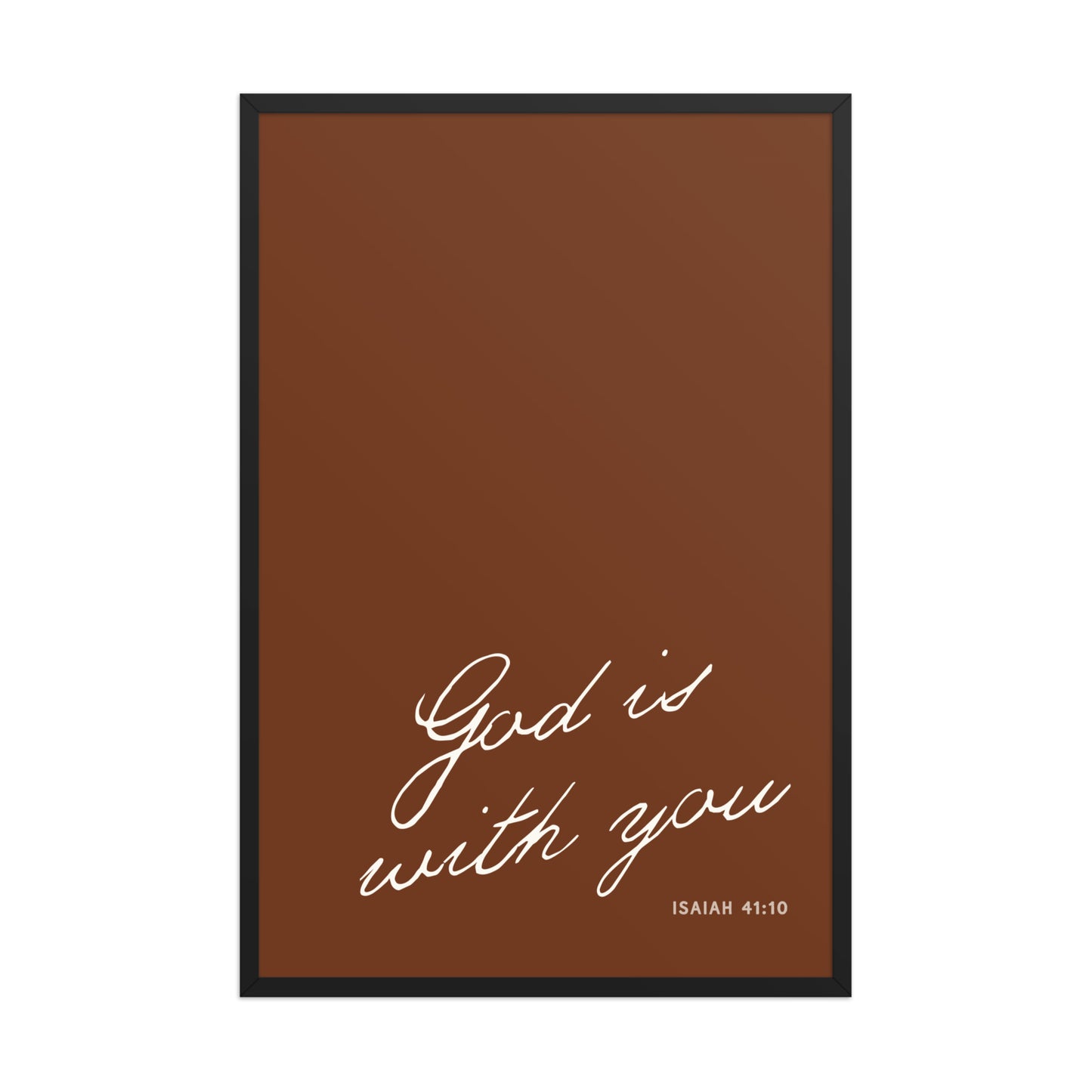 "Do Not Fear" Isaiah 41:10 Art | 3 Color Options
