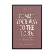 Commit Your Way: Psalm 37:5 Premium Matte Bible Verse Art    Unframed Matte Paper / 8″×10″ / Faded Brick-Unframed Matte Paper / 8″×10″ / Blush-Unframed Matte Paper / 8″×10″ / Deep Plum-Unframed Matte Paper / 8″×10″ / Mint-Unframed Matte Paper / 10″×10″ / Faded Brick 