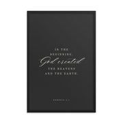 Genesis 1:1 Black Or White  