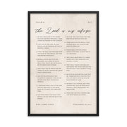 Psalm 91 KJV Entire Chapter On Beige  