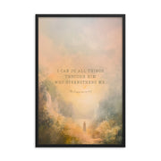 Philippians 4:13 - Oil Painting Print  