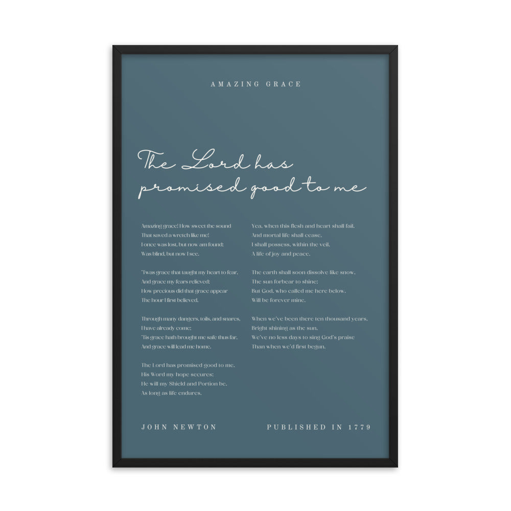 Amazing Grace Hymn- Blue Zone  
