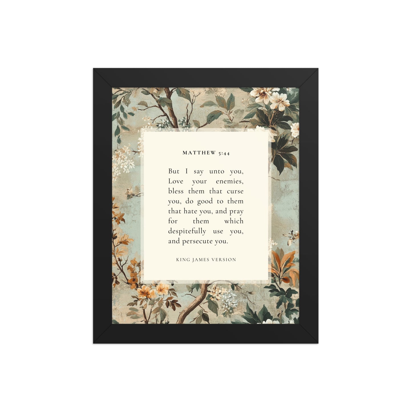 Matthew 5:44 Botanical Background  