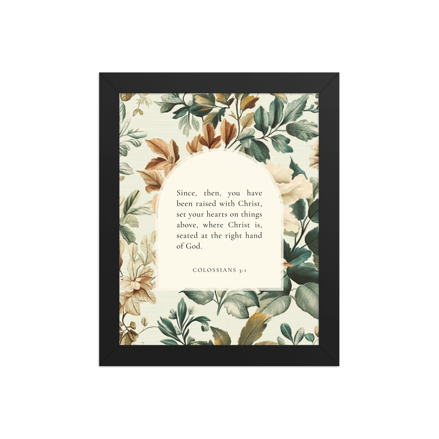 Colossians 3:1 Botanical Background  