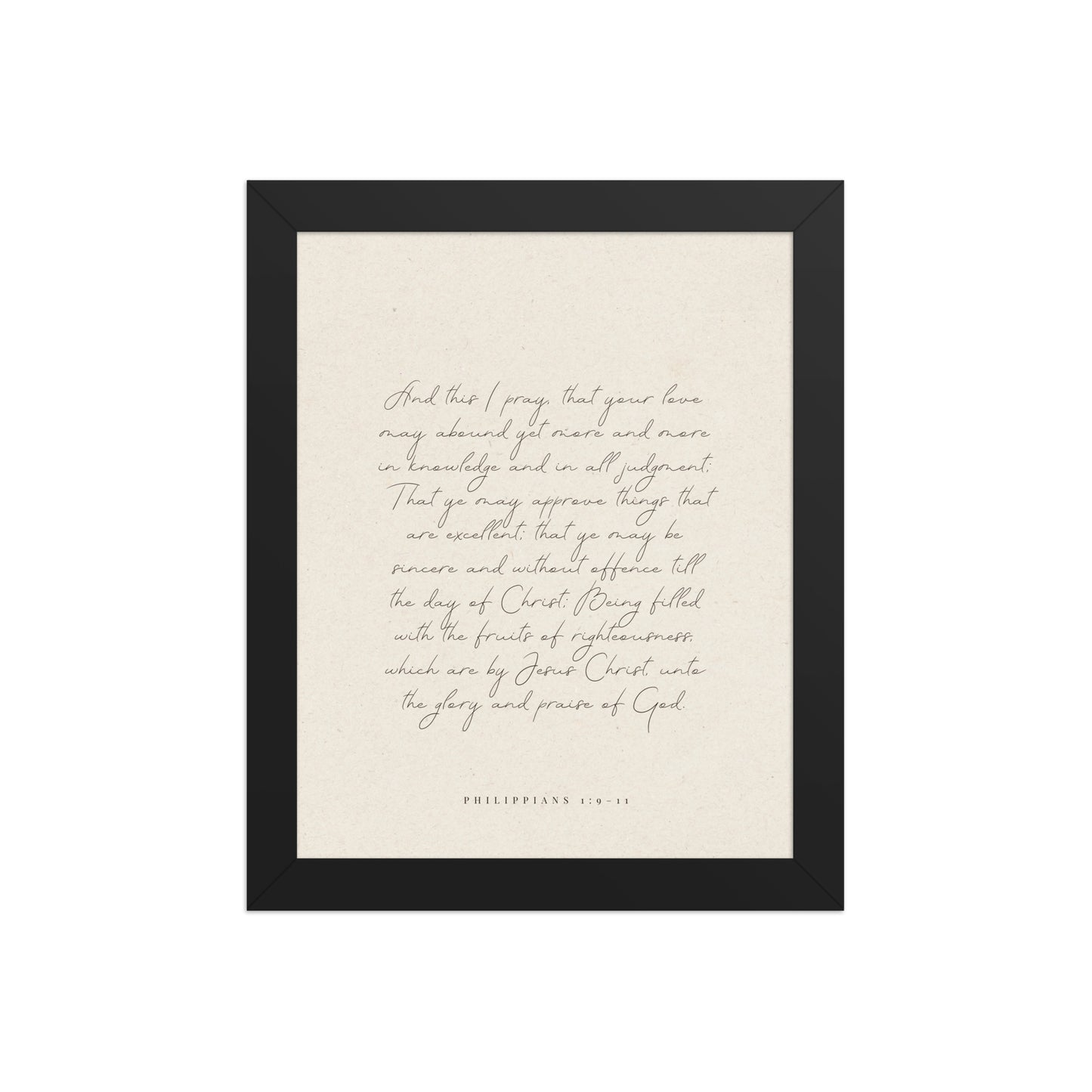 “Abound in Love” – Philippians 1:9–11 KJV Scripture Wall Art    Unframed Matte Paper / 8″×10″ / Eggshell-Unframed Matte Paper / 8″×10″ / Blue Green-Unframed Matte Paper / 8″×10″ / Red Clay-Unframed Matte Paper / 11″×14″ / Eggshell-Unframed Matte Paper / 11″×14″ / Blue Green-Unframed Matte Paper / 11″×14″ / Red Clay-Unframed Matte Paper / 12″×16″ / Eggshell-Unframed Matte Paper / 12″×16″ / Blue Green-Unframed Matte Paper / 12″×16″ / Red Clay-Unframed Matte Paper / 12″×18″ / Eggshell 