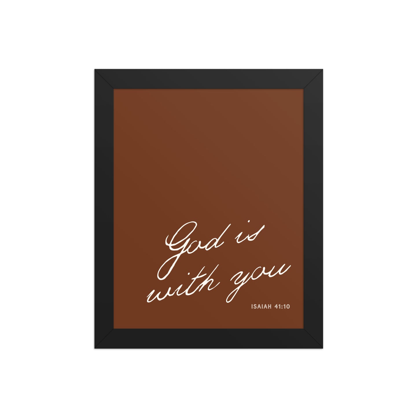 "Do Not Fear" Isaiah 41:10 Art | 3 Color Options