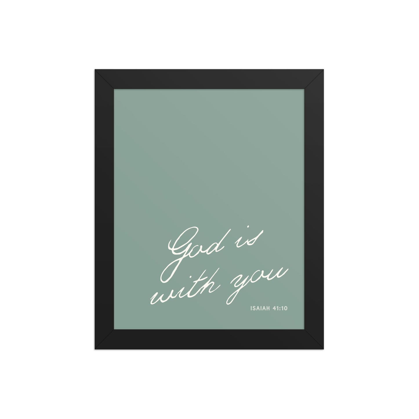 "Do Not Fear" Isaiah 41:10 Art | 3 Color Options