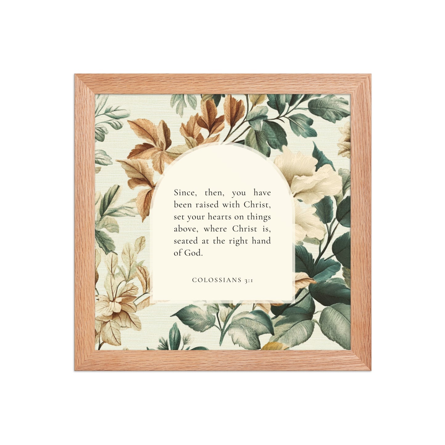 Colossians 3:1 Botanical Background  