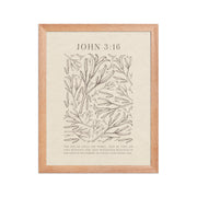 John 3:16 - Black Floral Art On Beige Background    Unframed Matte Paper / 5"x7"-Unframed Matte Paper / 8″×10″-Unframed Matte Paper / 11″×14″-Unframed Matte Paper / 12″×16″-Unframed Matte Paper / 12″×18″-Unframed Matte Paper / 16″×20″-Unframed Matte Paper / A2 (16.5″×23.3″)-Unframed Matte Paper / 18″×24″-Unframed Matte Paper / 24″×36″-Unframed Matte Paper / 20"x30" 