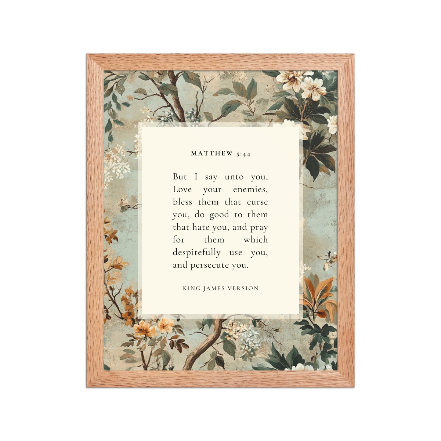 Matthew 5:44 Botanical Background  