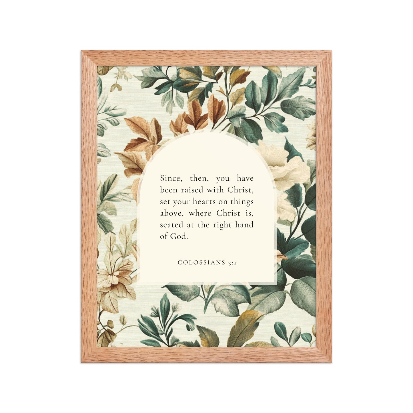 Colossians 3:1 Botanical Background  