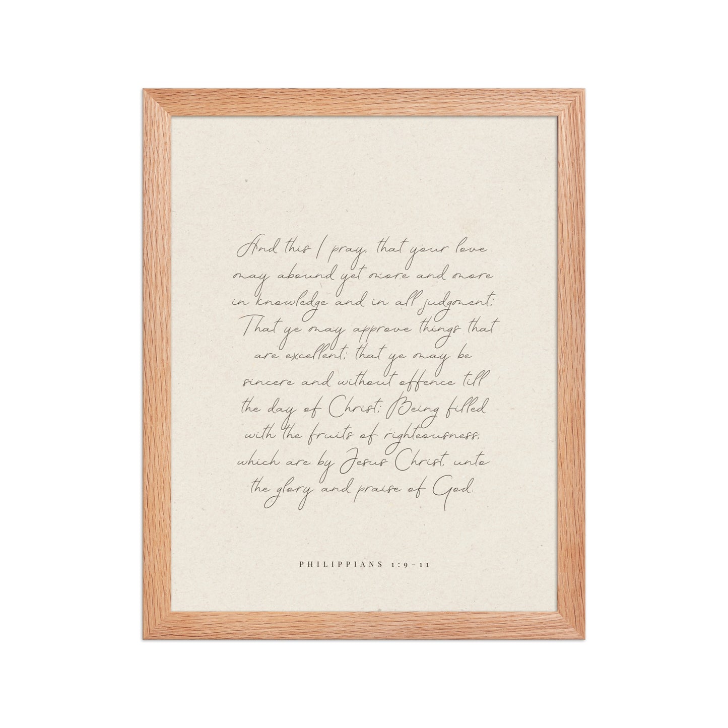 “Abound in Love” – Philippians 1:9–11 KJV Scripture Wall Art    Unframed Matte Paper / 8″×10″ / Eggshell-Unframed Matte Paper / 8″×10″ / Blue Green-Unframed Matte Paper / 8″×10″ / Red Clay-Unframed Matte Paper / 11″×14″ / Eggshell-Unframed Matte Paper / 11″×14″ / Blue Green-Unframed Matte Paper / 11″×14″ / Red Clay-Unframed Matte Paper / 12″×16″ / Eggshell-Unframed Matte Paper / 12″×16″ / Blue Green-Unframed Matte Paper / 12″×16″ / Red Clay-Unframed Matte Paper / 12″×18″ / Eggshell 
