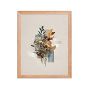 Matthew 7:24–25 Floral Wall Art, "Build on the Rock    Unframed Matte Paper / 11″×14″-Unframed Matte Paper / 12″×16″-Unframed Matte Paper / 12″×18″-Unframed Matte Paper / 16″×20″-Unframed Matte Paper / 18″×24″ 