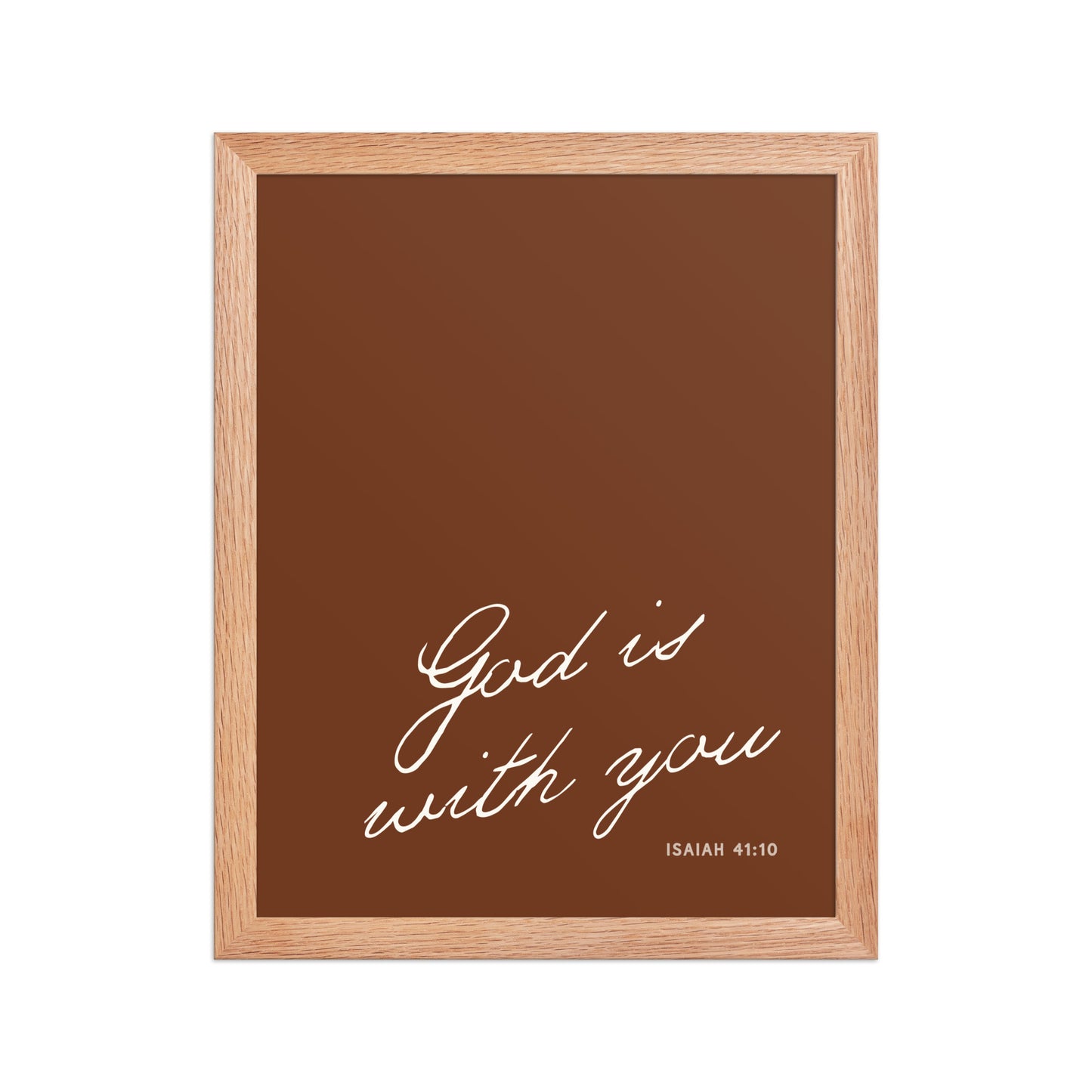 "Do Not Fear" Isaiah 41:10 Art | 3 Color Options