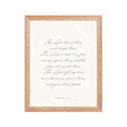 "The Lord Bless You" Numbers 6:24-26 Art | Available in 3 Colors