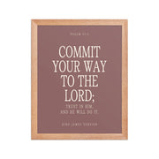Commit Your Way: Psalm 37:5 Premium Matte Bible Verse Art    Unframed Matte Paper / 8″×10″ / Faded Brick-Unframed Matte Paper / 8″×10″ / Blush-Unframed Matte Paper / 8″×10″ / Deep Plum-Unframed Matte Paper / 8″×10″ / Mint-Unframed Matte Paper / 10″×10″ / Faded Brick 