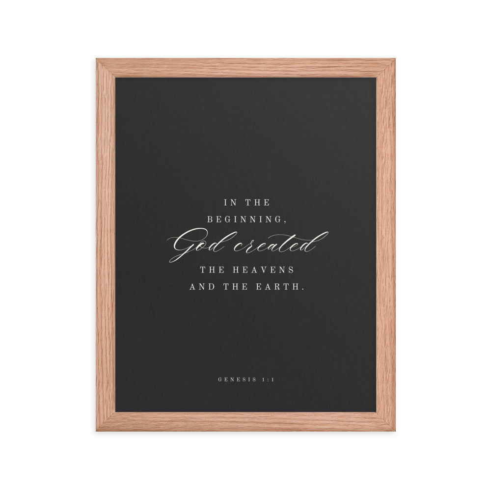Genesis 1:1 Black Or White  
