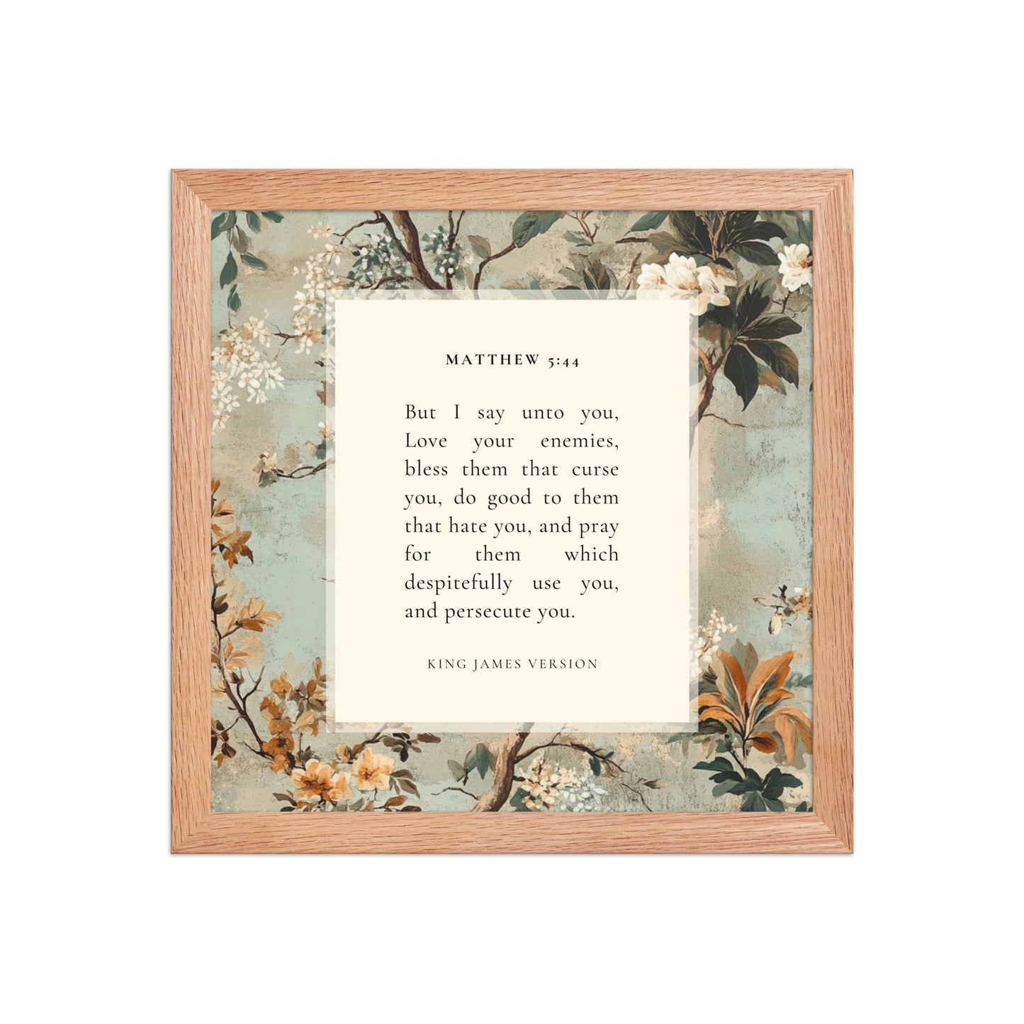 Matthew 5:44 Botanical Background  