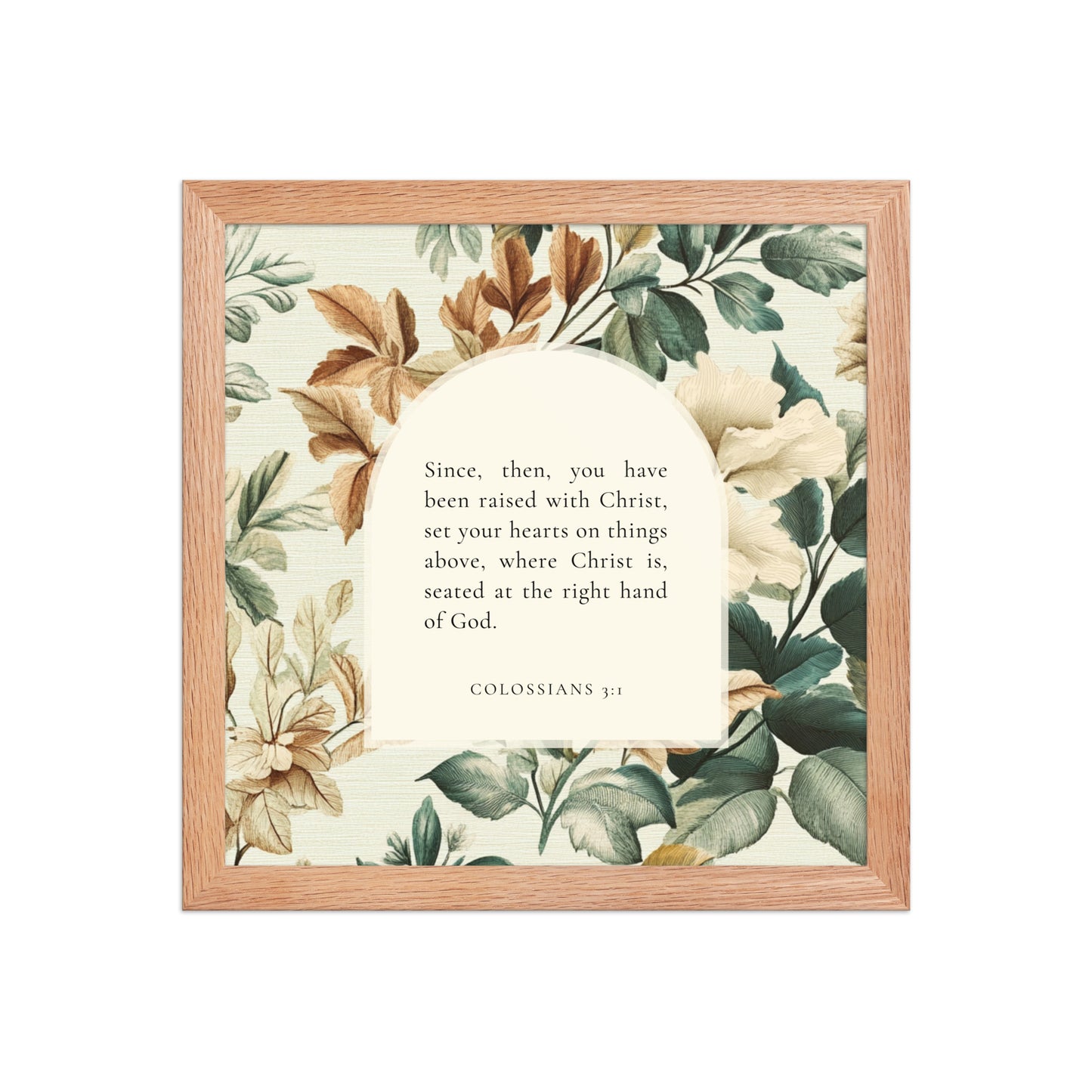 Colossians 3:1 Botanical Background  