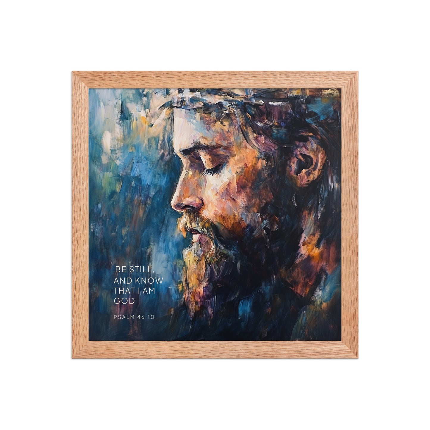 Psalm 46:10 - Know That I Am God - Bible Verse Wall Art    Unframed Matte Paper / 8″×10″-Unframed Matte Paper / 10″×10″-Unframed Matte Paper / 11″×14″-Unframed Matte Paper / 12″×12″-Unframed Matte Paper / 12″×16″-Unframed Matte Paper / 12″×18″-Unframed Matte Paper / 14″×14″-Unframed Matte Paper / 16″×16″-Unframed Matte Paper / 16″×20″-Unframed Matte Paper / 18″×18″ 
