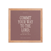 Commit Your Way: Psalm 37:5 Premium Matte Bible Verse Art    Unframed Matte Paper / 8″×10″ / Faded Brick-Unframed Matte Paper / 8″×10″ / Blush-Unframed Matte Paper / 8″×10″ / Deep Plum-Unframed Matte Paper / 8″×10″ / Mint-Unframed Matte Paper / 10″×10″ / Faded Brick 