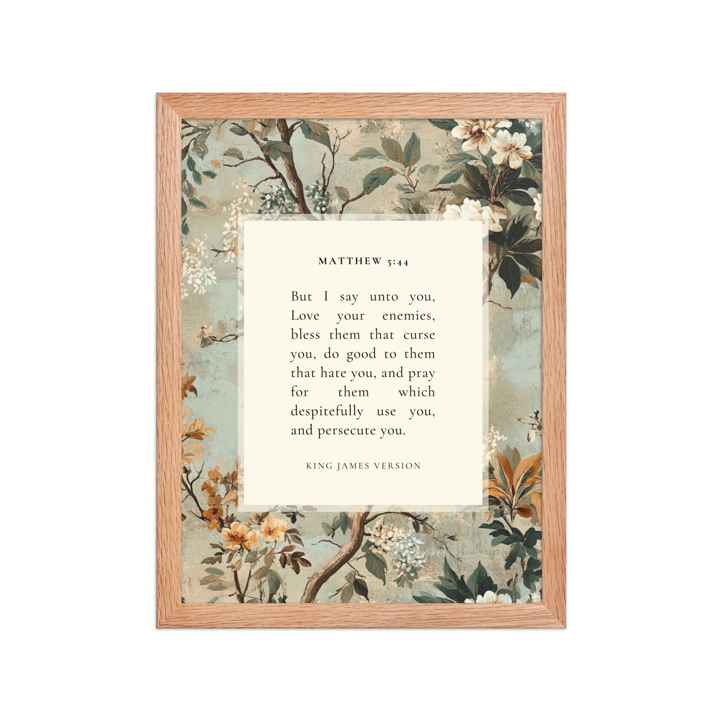 Matthew 5:44 Botanical Background  
