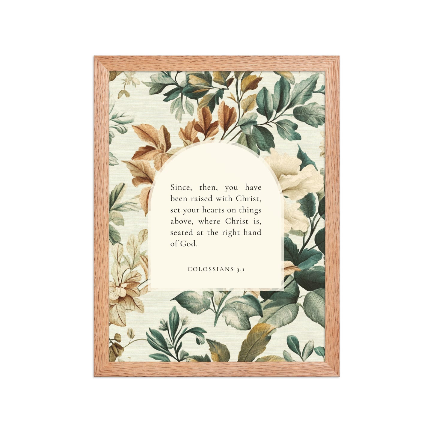Colossians 3:1 Botanical Background  