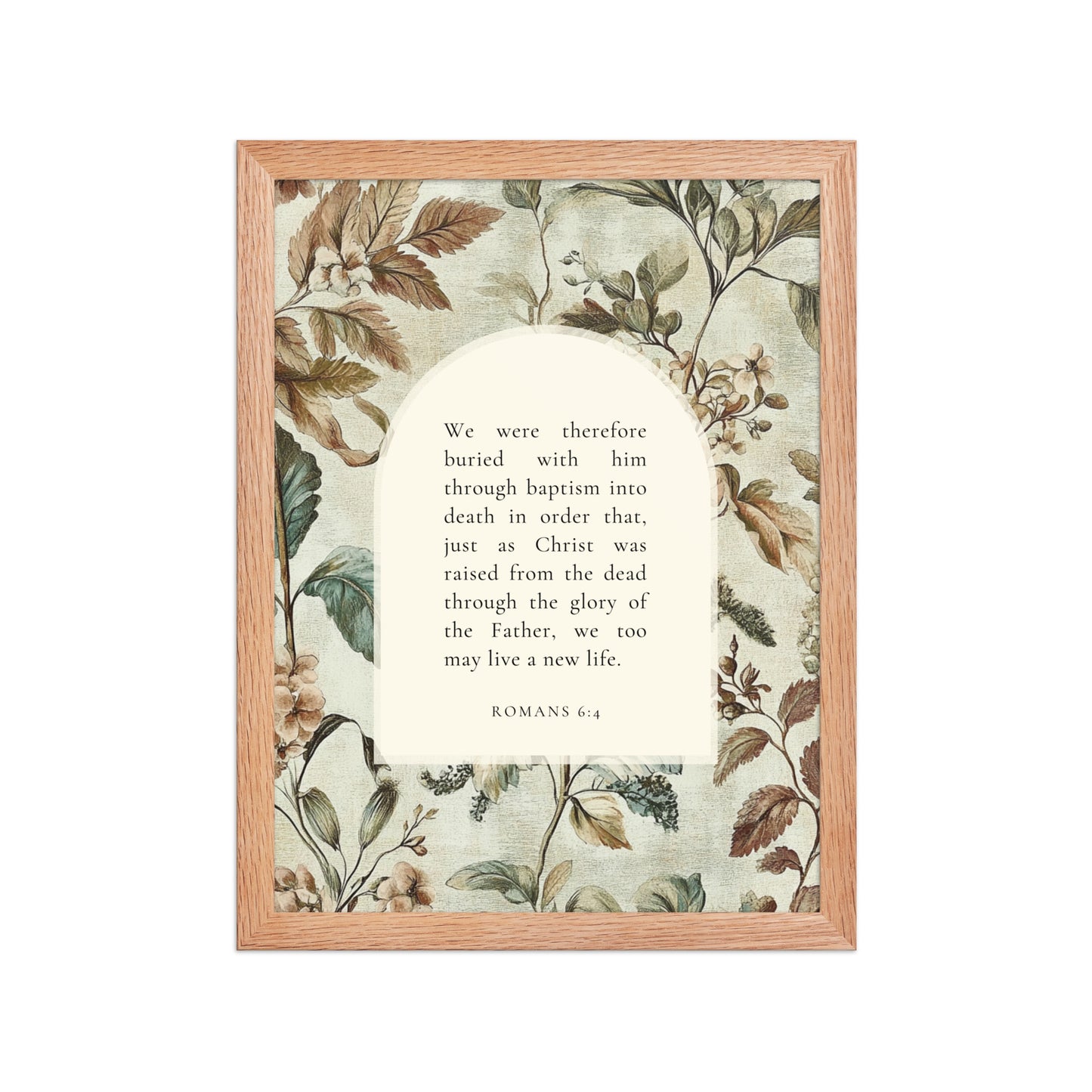 Romans 6:4 Botanical Background  