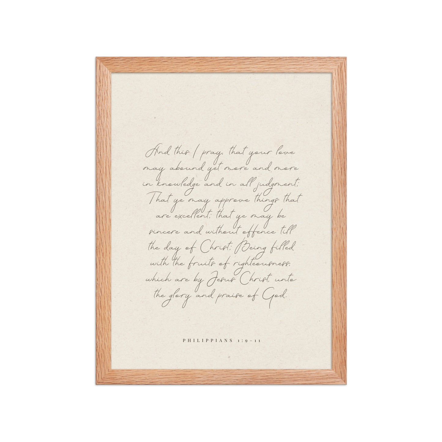 “Abound in Love” – Philippians 1:9–11 KJV Scripture Wall Art    Unframed Matte Paper / 8″×10″ / Eggshell-Unframed Matte Paper / 8″×10″ / Blue Green-Unframed Matte Paper / 8″×10″ / Red Clay-Unframed Matte Paper / 11″×14″ / Eggshell-Unframed Matte Paper / 11″×14″ / Blue Green-Unframed Matte Paper / 11″×14″ / Red Clay-Unframed Matte Paper / 12″×16″ / Eggshell-Unframed Matte Paper / 12″×16″ / Blue Green-Unframed Matte Paper / 12″×16″ / Red Clay-Unframed Matte Paper / 12″×18″ / Eggshell 