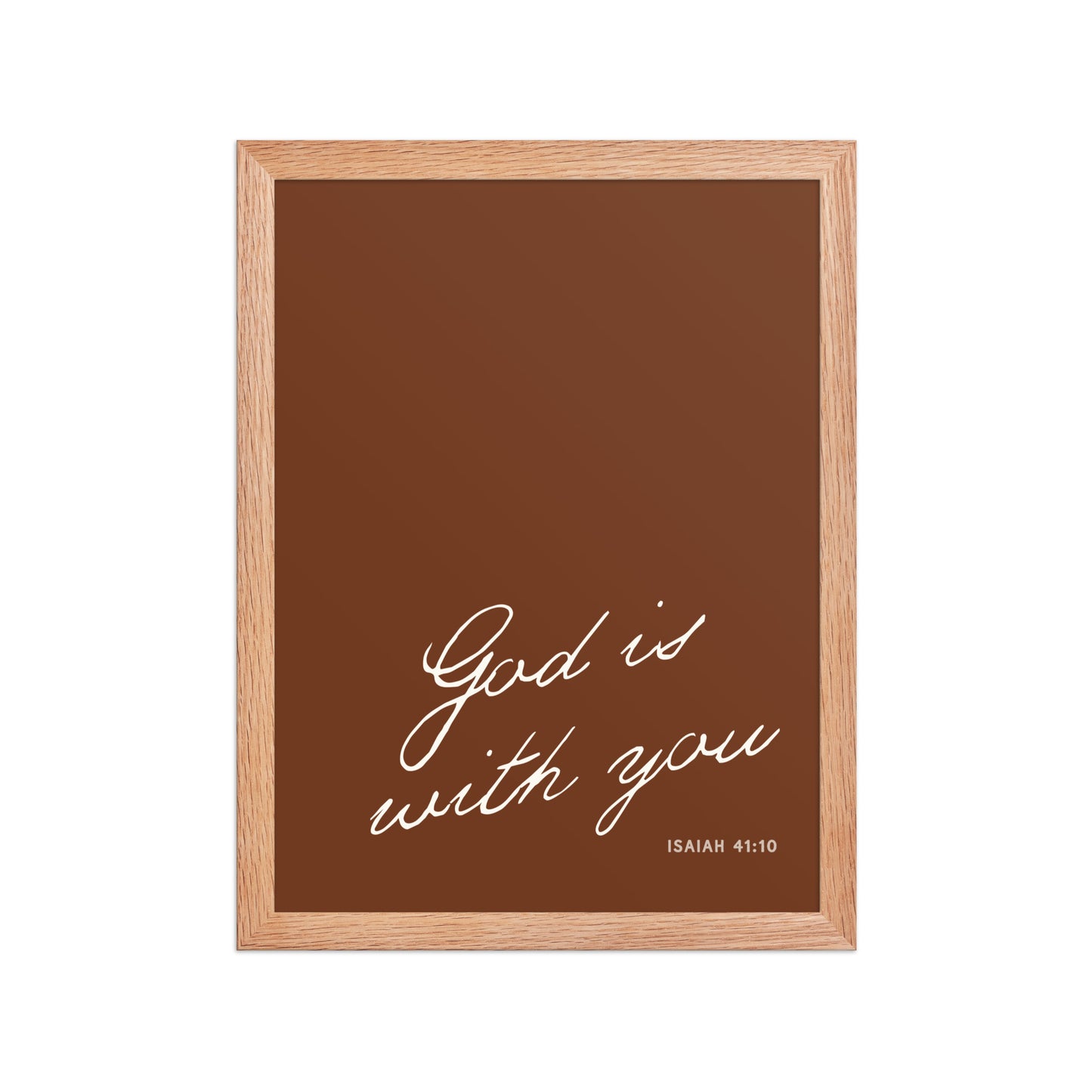 "Do Not Fear" Isaiah 41:10 Art | 3 Color Options