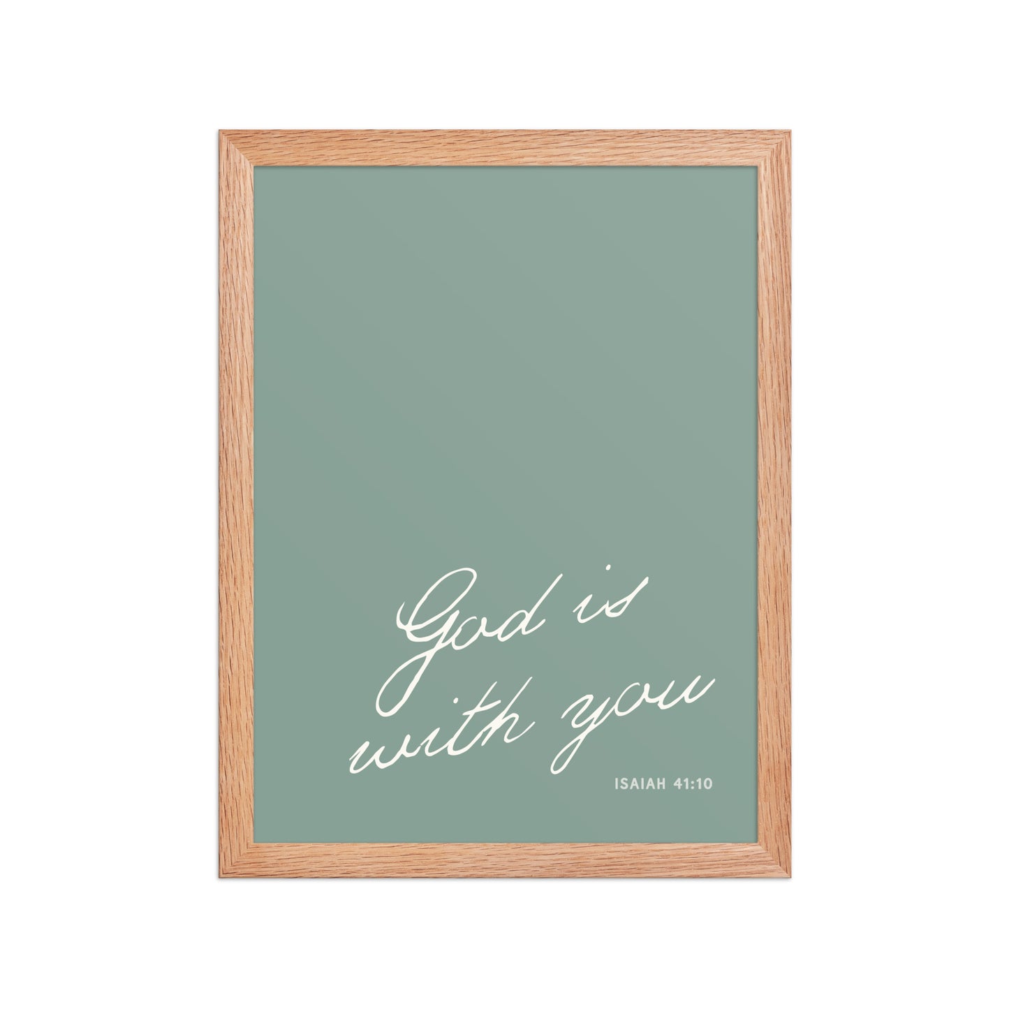 "Do Not Fear" Isaiah 41:10 Art | 3 Color Options