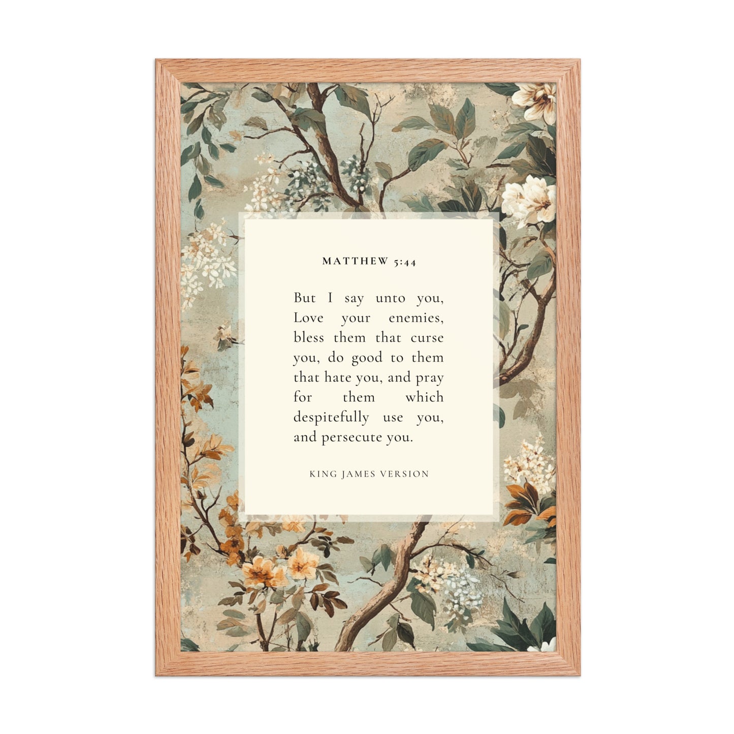 Matthew 5:44 Botanical Background  